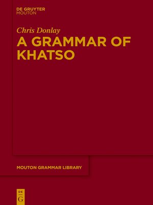 cover image of A Grammar of Khatso